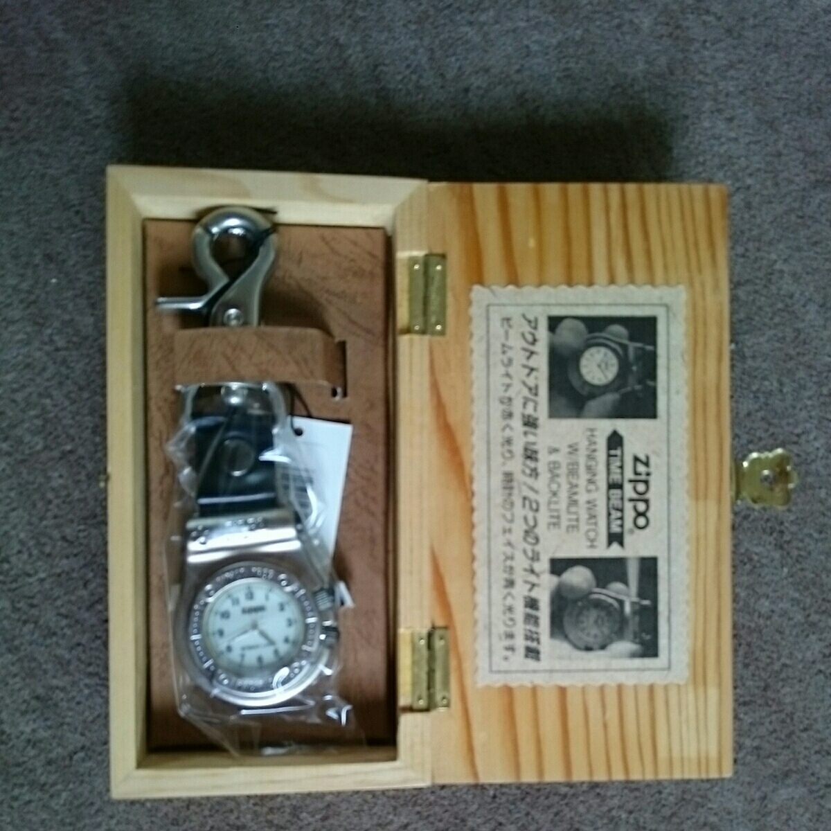 ZIPPO Time BEAM 時計 【公式通販】