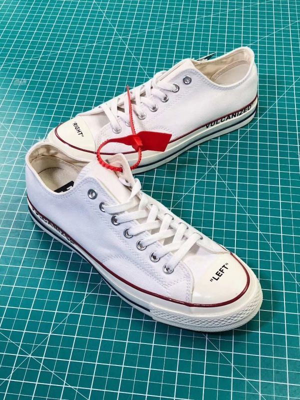 【全国無料，限定SALE】 オフホワイト/Off-White x Converse Chuck Taylor All Star 1970s スニーカー 25.5CM(25.5cm)｜売買されたオークション情報、yahooの商品情報をアーカイブ公開 - オークファン 25.5cm