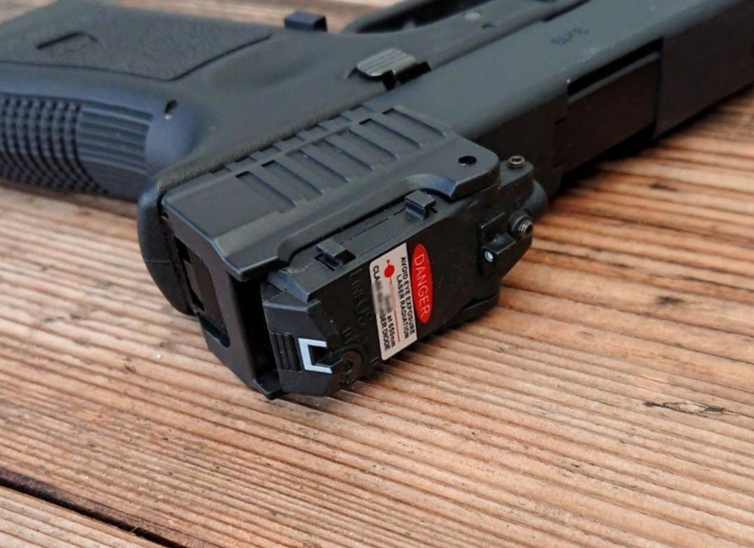 FMA OUTDOOR LIGHTS High GLOCK Laser Device & UAC Ultra Bright Fiber Front Sight グロック フロント リア サイト セット 