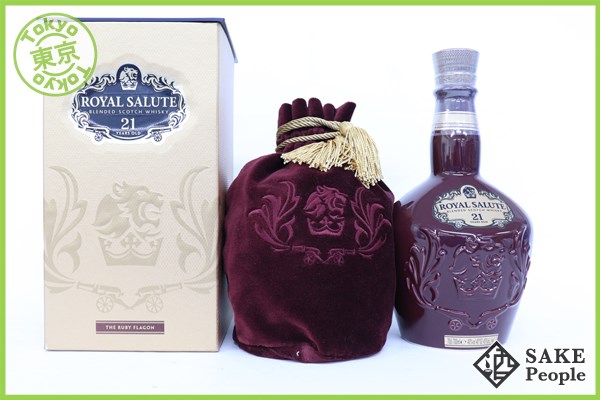 ◇注目! ロイヤルサルート 21年 箱 700ml 40% シーバス ブラザーズ PH
