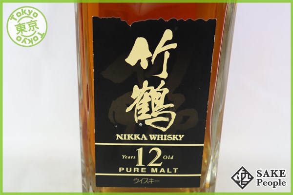 銀座販売 ◇注目! 竹鶴 12年 角瓶 660ml 40% RH 【公式通販】