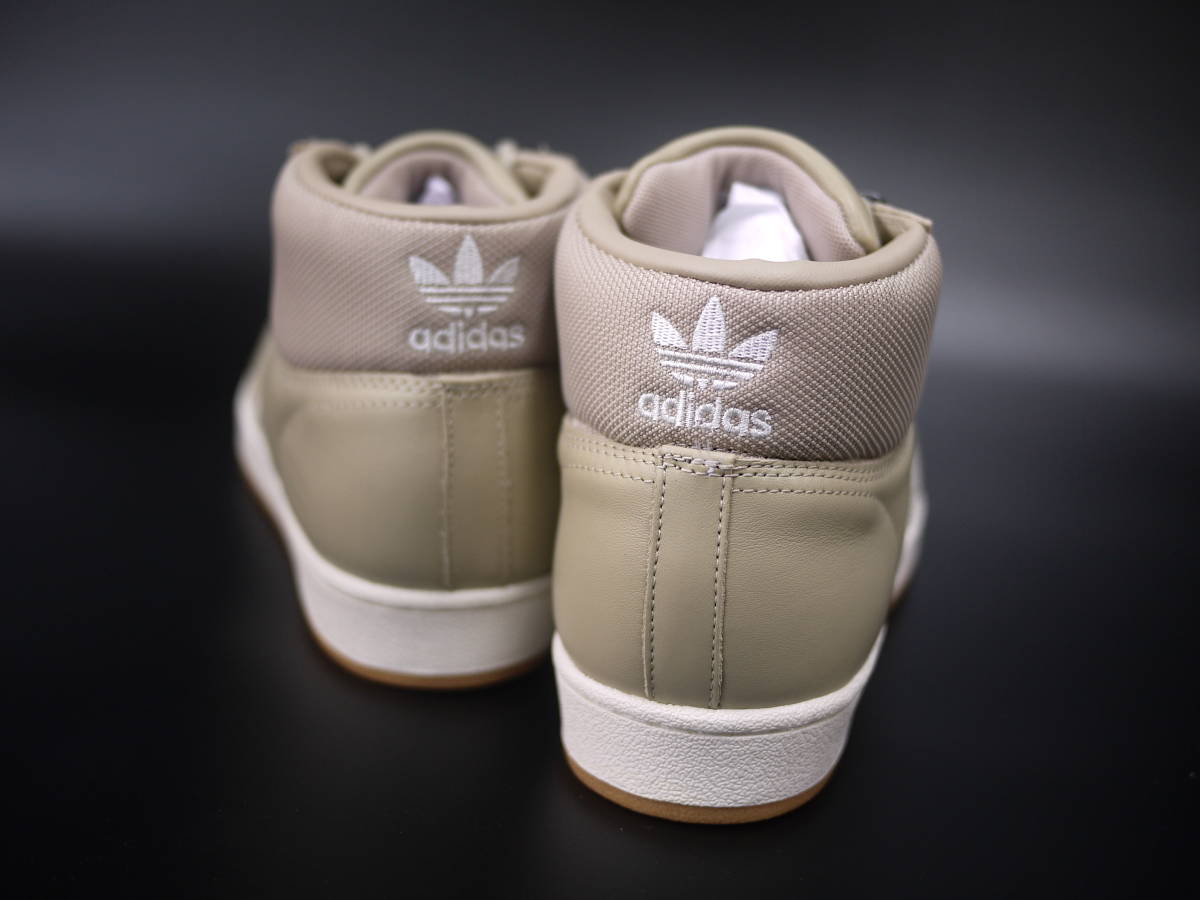 希少モデル adidas PRO MODEL BT HI TOP アディダス スーパースター プロモデル カーキベージュ / US12