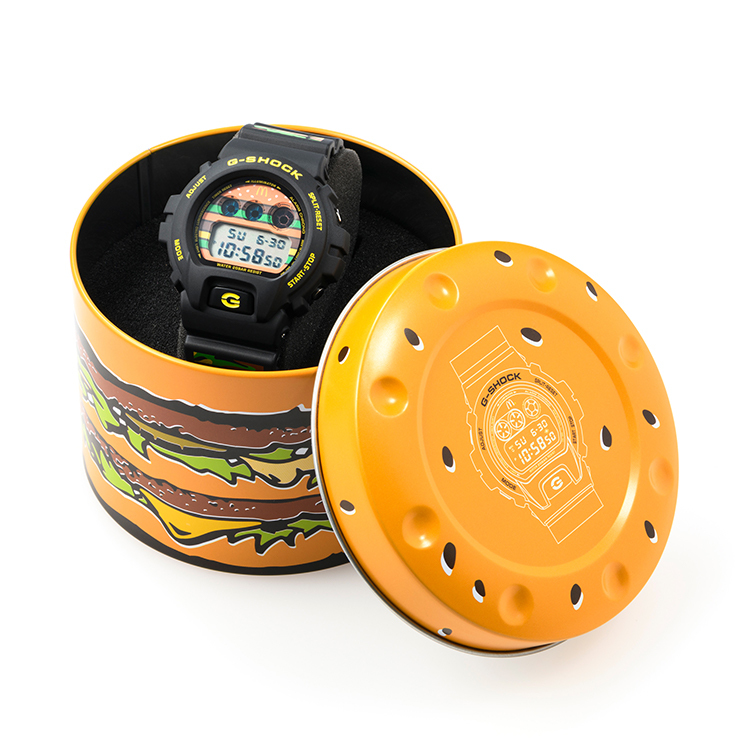 ☆1，000本限定 マクドナルド x G-SHOCK 限定モデル DW6900FS BIG MAC 