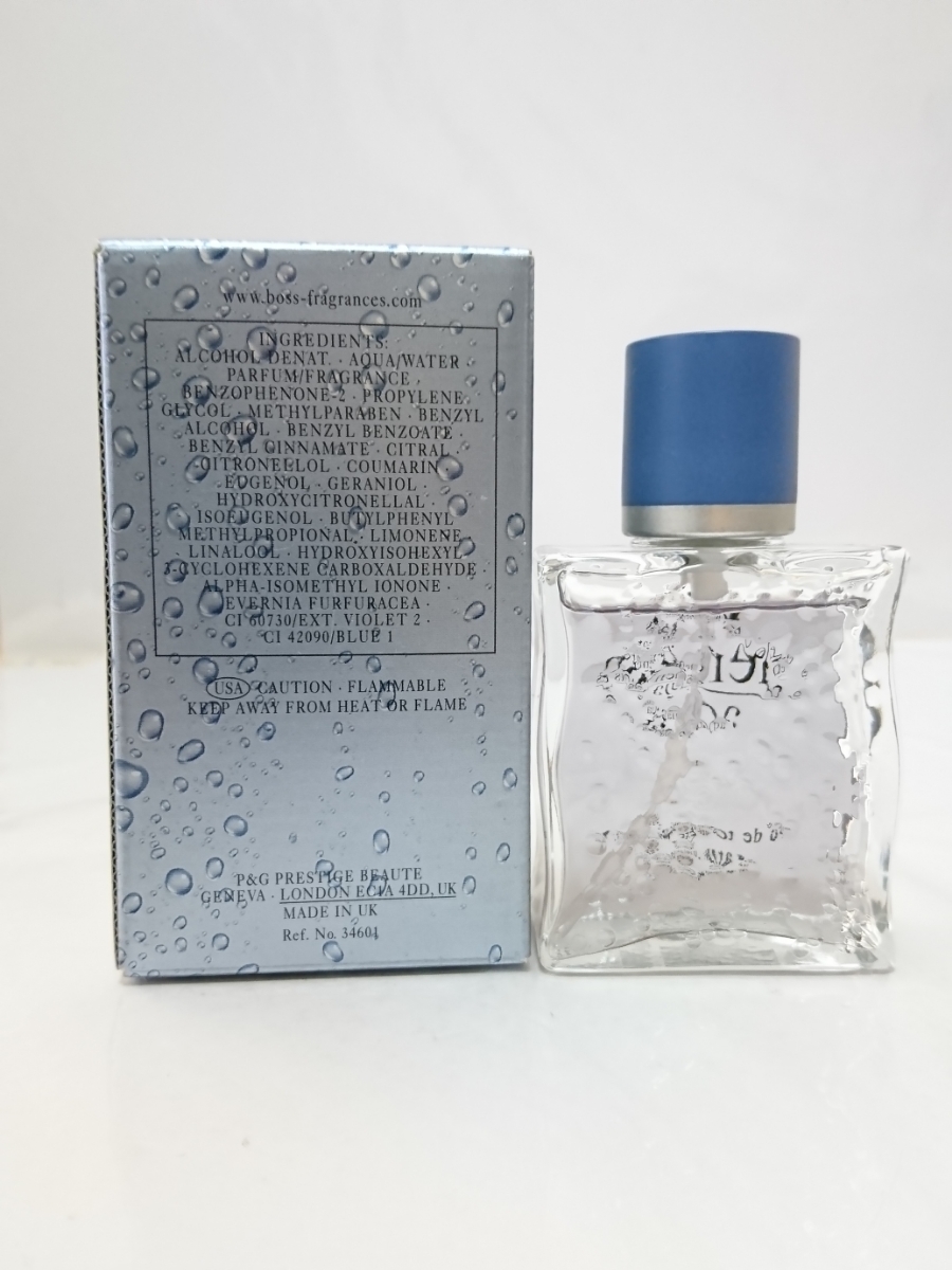 希少】【廃盤】Hugo Boss elements aqua 100ml 廃盤希少ヒューゴ