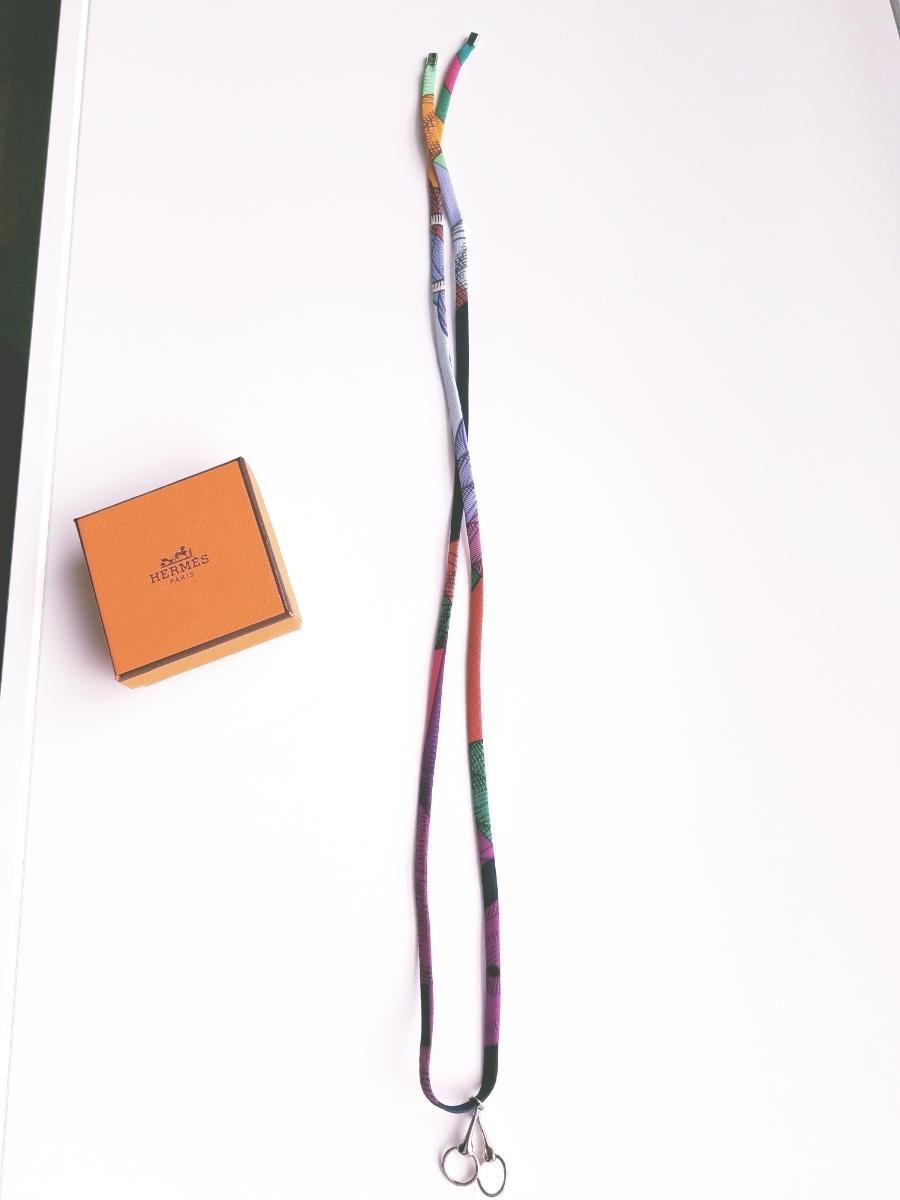 2017年 HERMES エルメス チョーカー ストラップ ネックレス プティアッシュ