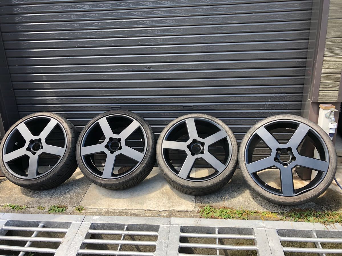 純正 ボルボ V70R ホイール 4本 ペガサス V70 PCD108 D 18インチ R 8J+46