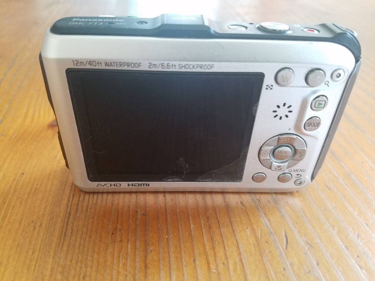 LUMIX パナソニック DMC-FT3 DMC-FT3-S 動作確認 中古品 まとめ依頼可 