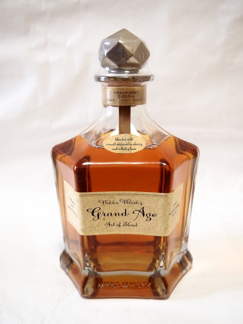 NIKKA ニッカ ウイスキー grand Age グランドエイジ 古酒 未開栓