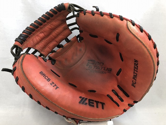 ZETT 軟式用キャッチャーミット プロステイタス オーダー BRCB27Y 古田