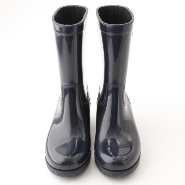 プラダスポーツ ラバー レインブーツ ネイビー 38(43299