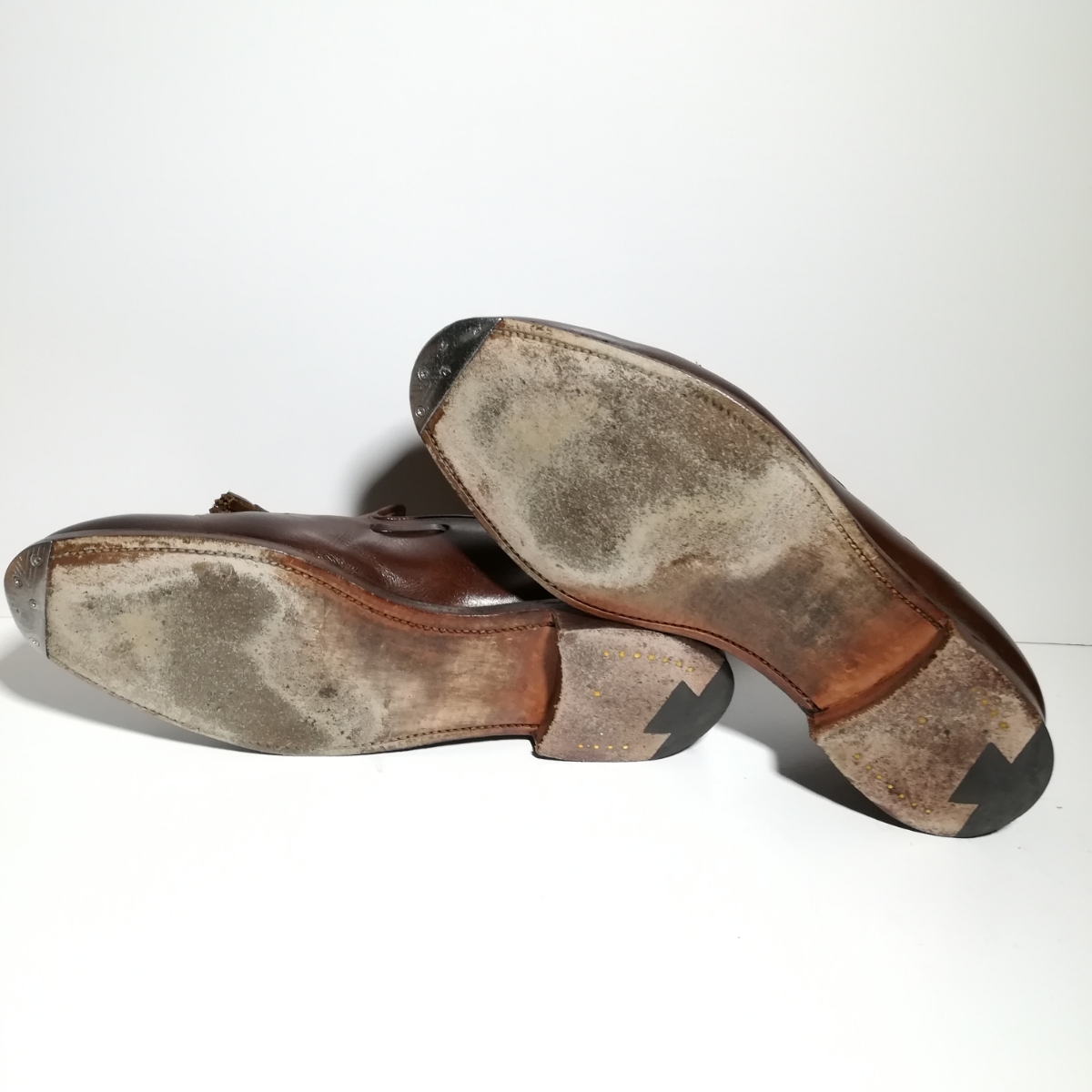 良品 ★クロケット&ジョーンズ Crockett&Jones★ キャベンディッシュ3 タッセルローファー 6 1/2E 25.0cm ブラウン 箱・袋付き