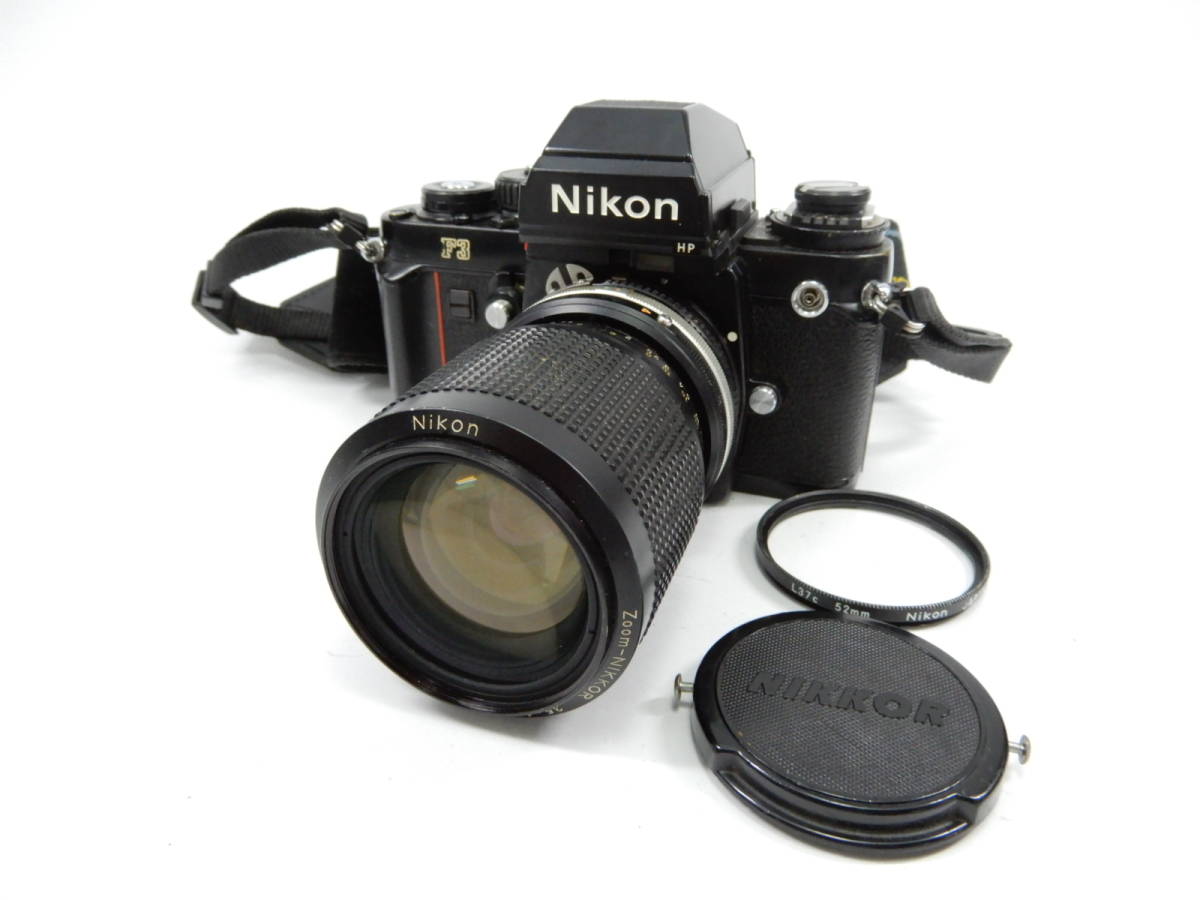 Nikon ニコン F3 HP Zoom-NIKKOR 35-105mm 1:3.5-4.5 ブラック 一眼 