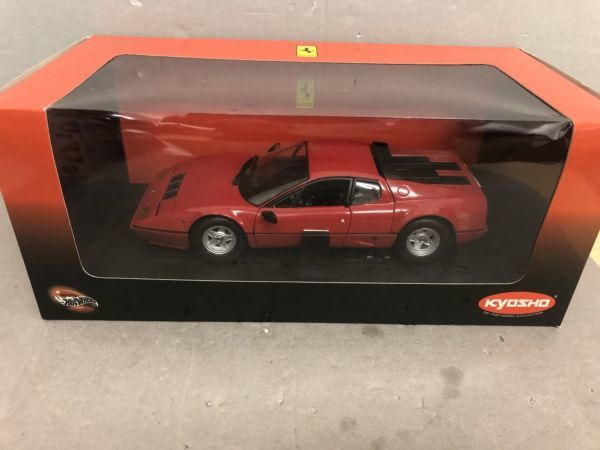 【同梱不可】久a793 京商 kyosho HOT WHEEL Ferrari フェラーリ 1/18 512 BBi レッド 08172R【ヤマト】
