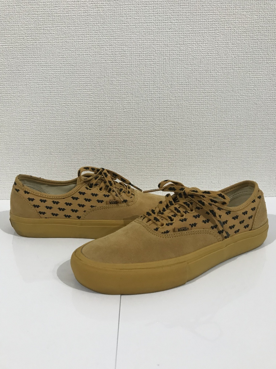 ☆WTAPS×VANS SYNDICATE ダブルタップス×ヴァンズシンジケート☆AUTHENTIC S オーセンティックスウェードレザー切替スニーカー 9