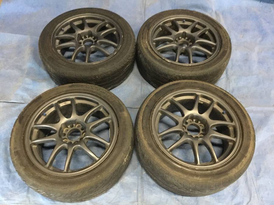 WORK EMT-K ホイール &ラジアルタイヤ 17X8JJ PCD114.3 5穴 OFF+32