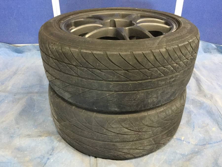 WORK EMT-K ホイール &ラジアルタイヤ 17X8JJ PCD114.3 5穴 OFF+32