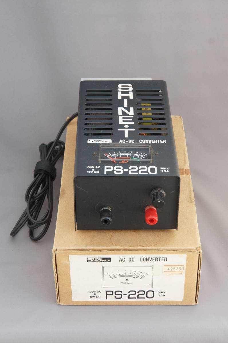 ☆シャインテクニカ 安定化電源 PS-220 - 安定化電源 PS-220 テクシオ シャインテクニカPS-220 安定化電源動作OK