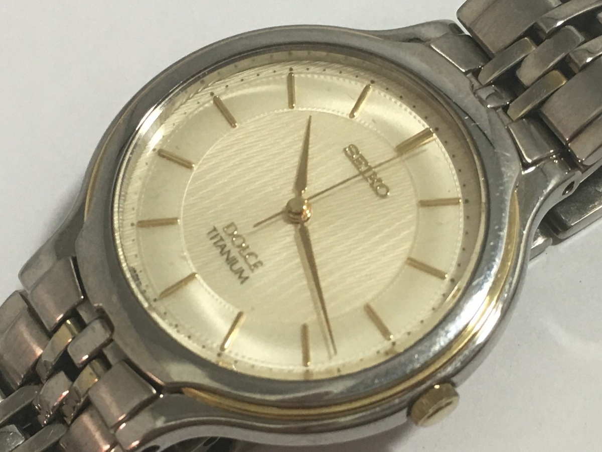 Dolce SEIKO [1999年製:希少美品⁄稼働]SEIKO - TITANIUM⁄フルチタン 