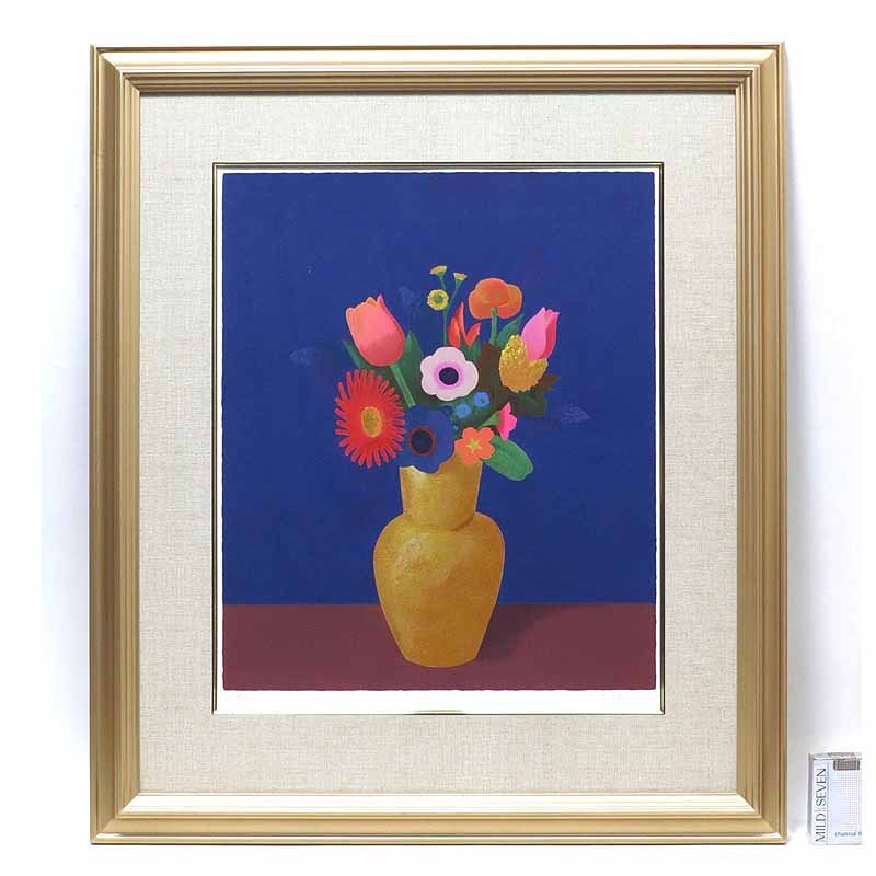 【正規品，最新作】 ＧＩＮＺＡ絵画館 作家 小杉小二郎 シルクスクリーン版画 サンレミの花 限定版 直筆サイン(シルクスクリーン)｜売買されたオークション情報、yahooの商品情報をアーカイブ公開 - オークファ シルクスクリーン