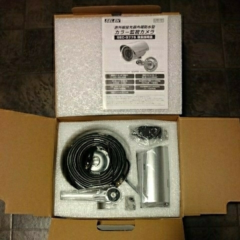 ◆SELEN SEC-G775　未使用　防犯カメラ◆