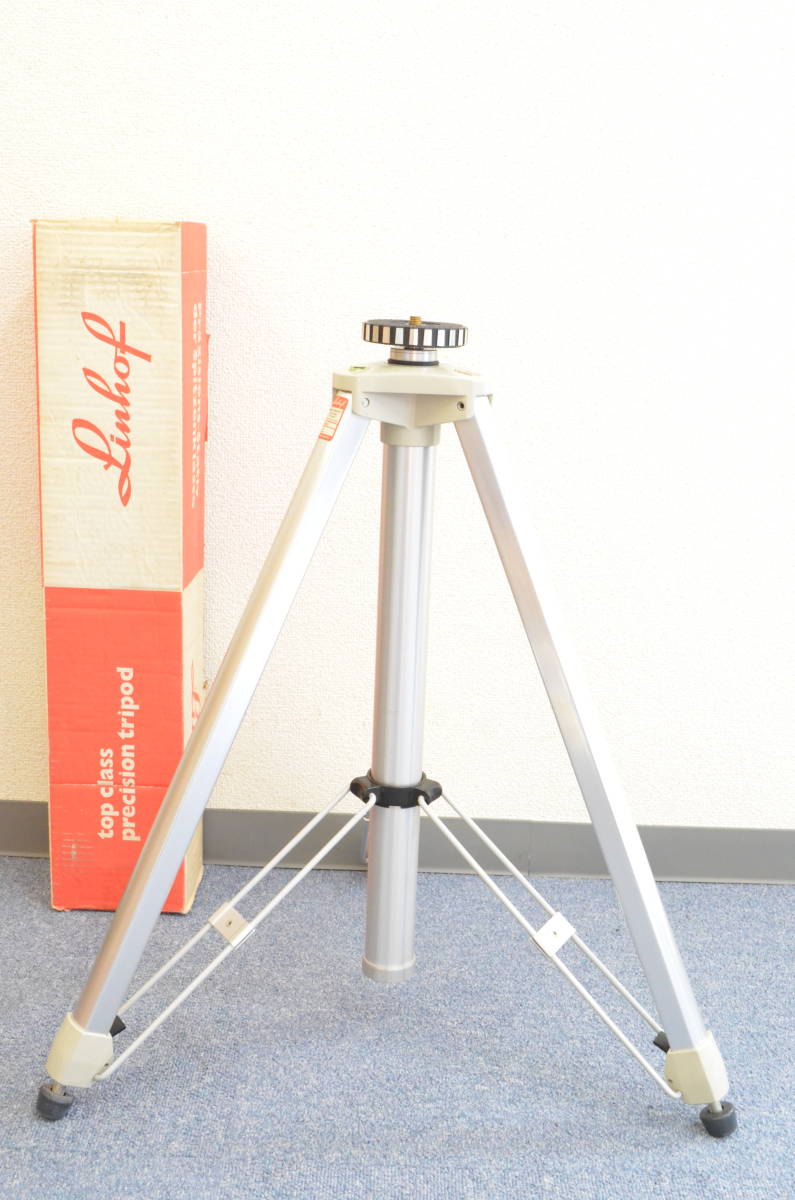 ★希少☆Linhof リンホフ 三脚 Rekord-Profil-Stativ P 003320 2段 箱付き★