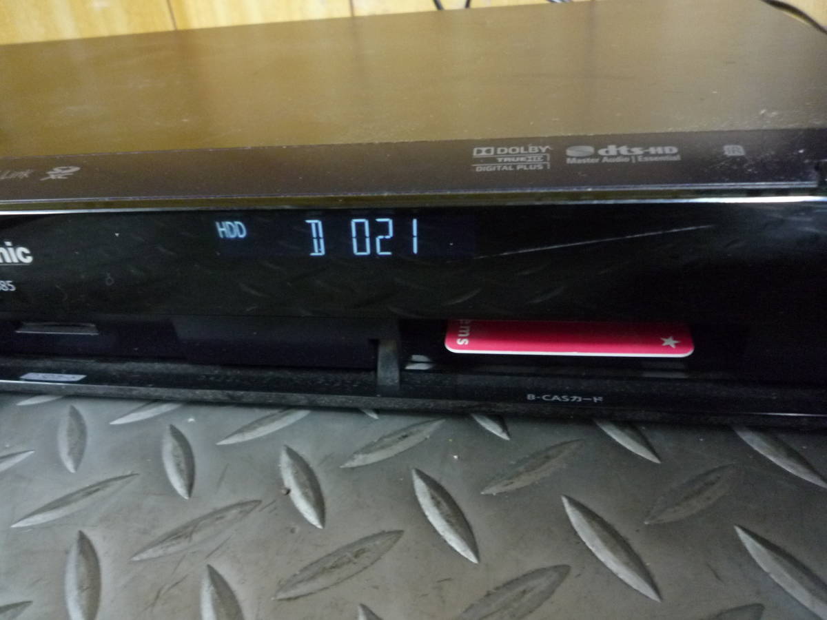 新品販売品 Panasonic パナソニック 2011年製 DMR-BR585 BD ブルーレイ 