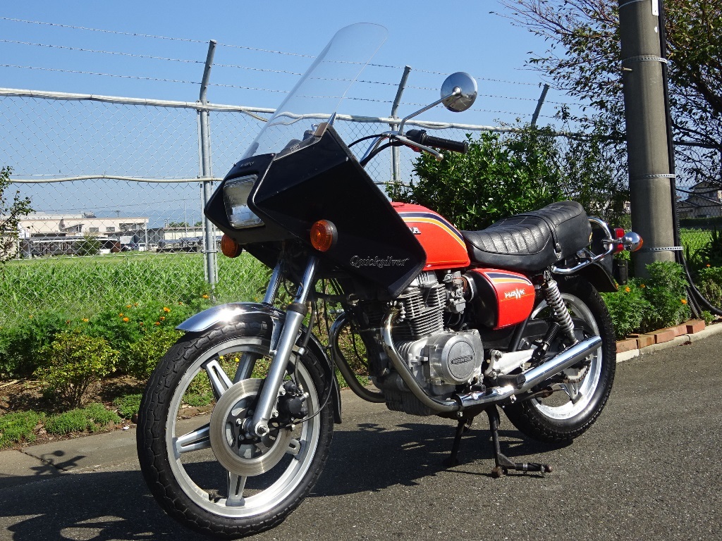 輸入新規 ホンダ Cb400t ホーク 実働仕上げベース車両 Cb400f Cbx Cbr Cb250t Hawk バブ 251cc 400cc 売買されたオークション情報 Yahooの商品情報をアーカイブ公開 オークファン Aucfan Com