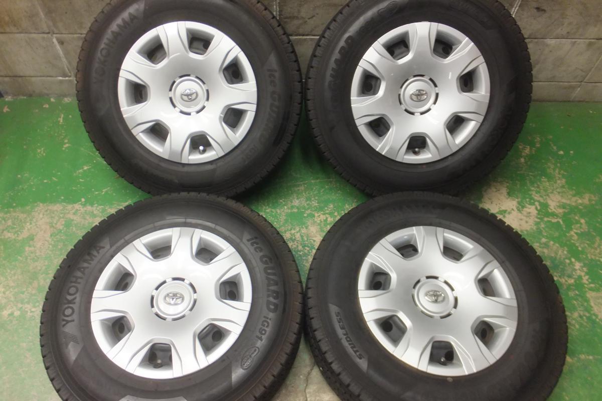 高品質，定番 バリ溝 9.5分 トヨタ 200系 ハイエース 純正 195/80R15 107/105L スタッドレス ヨコハマ アイスガード iG91 PCD139.7/6H(15インチ)｜売買されたオークション情報、yahooの商品情報をアーカイブ公開 - オー その他