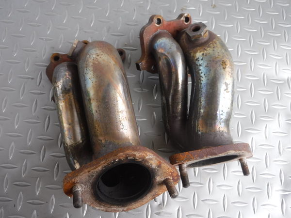 HKS BNR32 BCNR33 BNR34 スカイライン GT-R RB26DETT ステンレス アウトレットパイプ 左右 即納