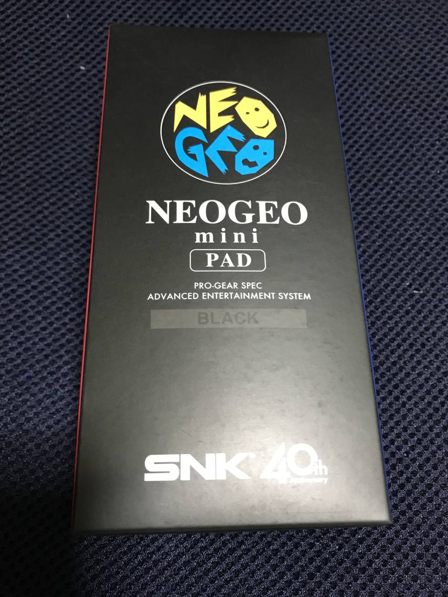 新品未開封】SNK NEOGEO mini PAD 黒 ネオジオミニ パッド ブラック