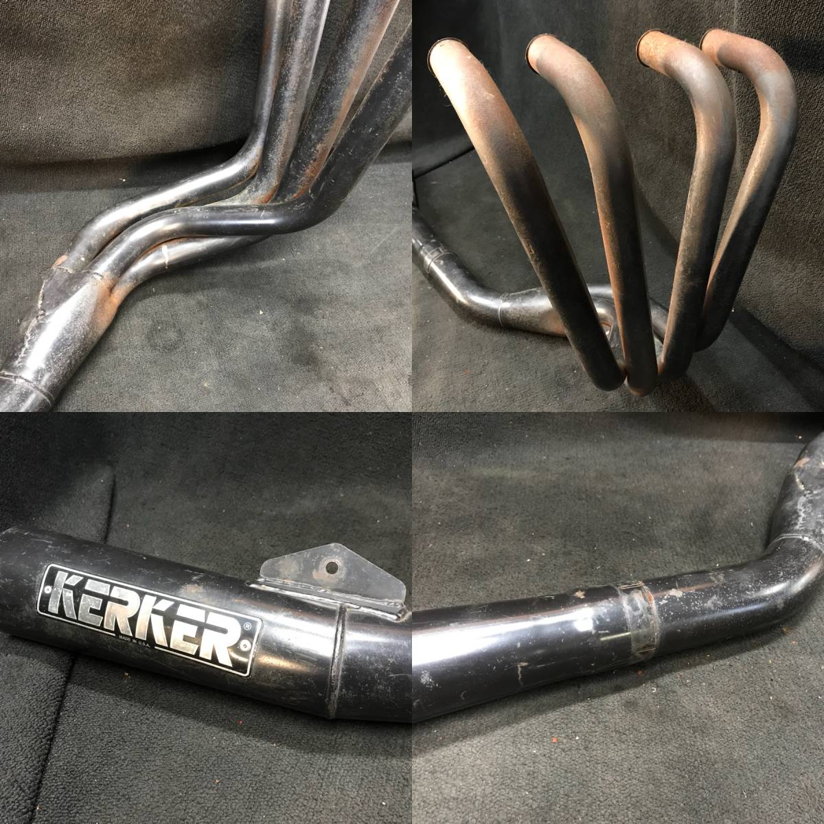 mt) カワサキ Z1000R.Z1000J 用KERKERメガホンフルエキマフラー 中古 