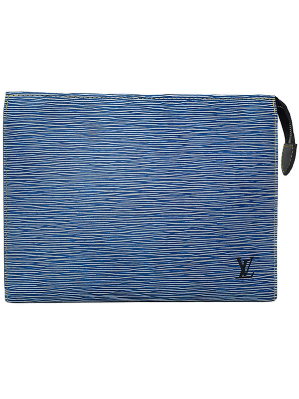 【人気，定番】 LOUIS VUITTON ルイヴィトン エピ デニム ポッシュ トワレ M54654 レディース クラッチバッグ 1週間保証(その他)｜売買されたオークション情報、yahooの商品情報をアーカイブ公開 - オークファン かばん、バッグ