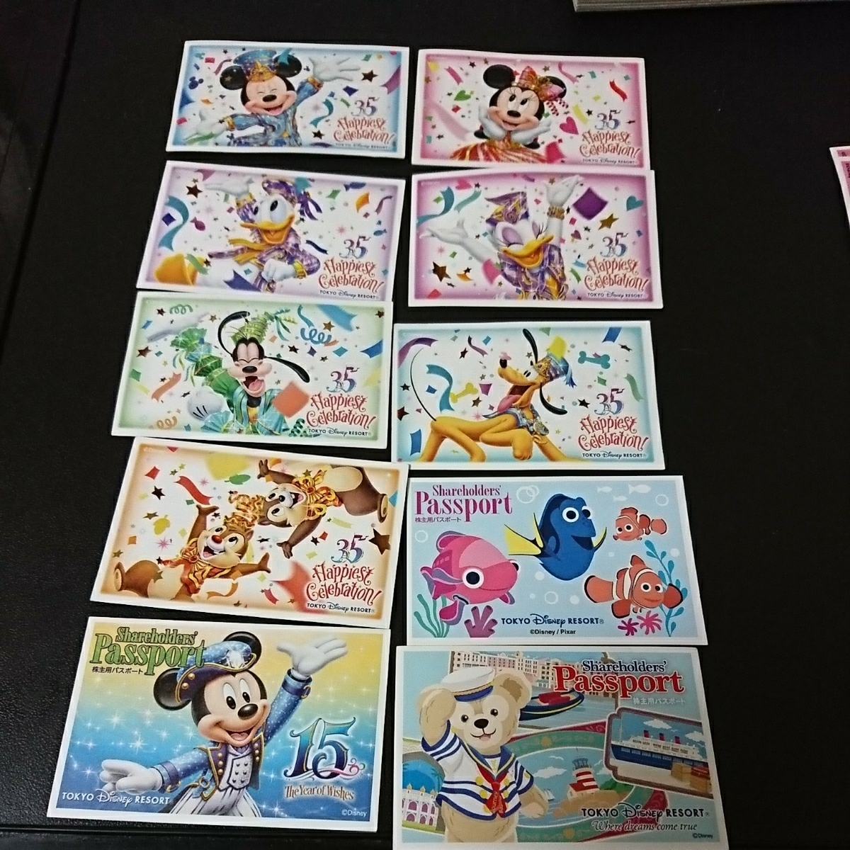 ディズニー 使用済み チケット 35周年 7枚 フルコンプリート全種類セット 使用済み 株主 パスポート 3枚 計 10枚 豪華セット ディズニー 売買されたオークション情報 Yahooの商品情報をアーカイブ公開 オークファン Aucfan Com