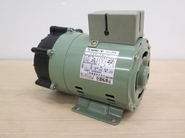 SANSO マグネットポンプ PMD-1521B6E 本体 ☆ SANSO 三相電機 マグネットポンプ (温水用) PMD-1521B6E マグネット
