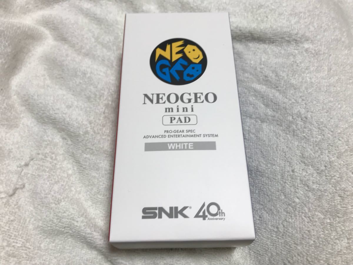 数量限定入荷 未開封新品 NEOGEO mini用コントロールパッド（白