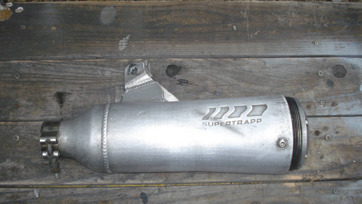 TW200 スーパートラップマフラー スパトラ IN口径：Φ38㎜ TW