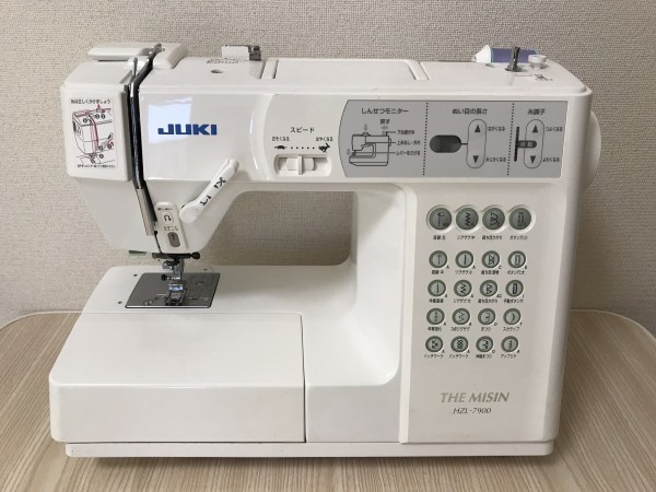 ジャンク品★JUKI　ジューキ★中古ミシン★HZL-7900（説明書有）