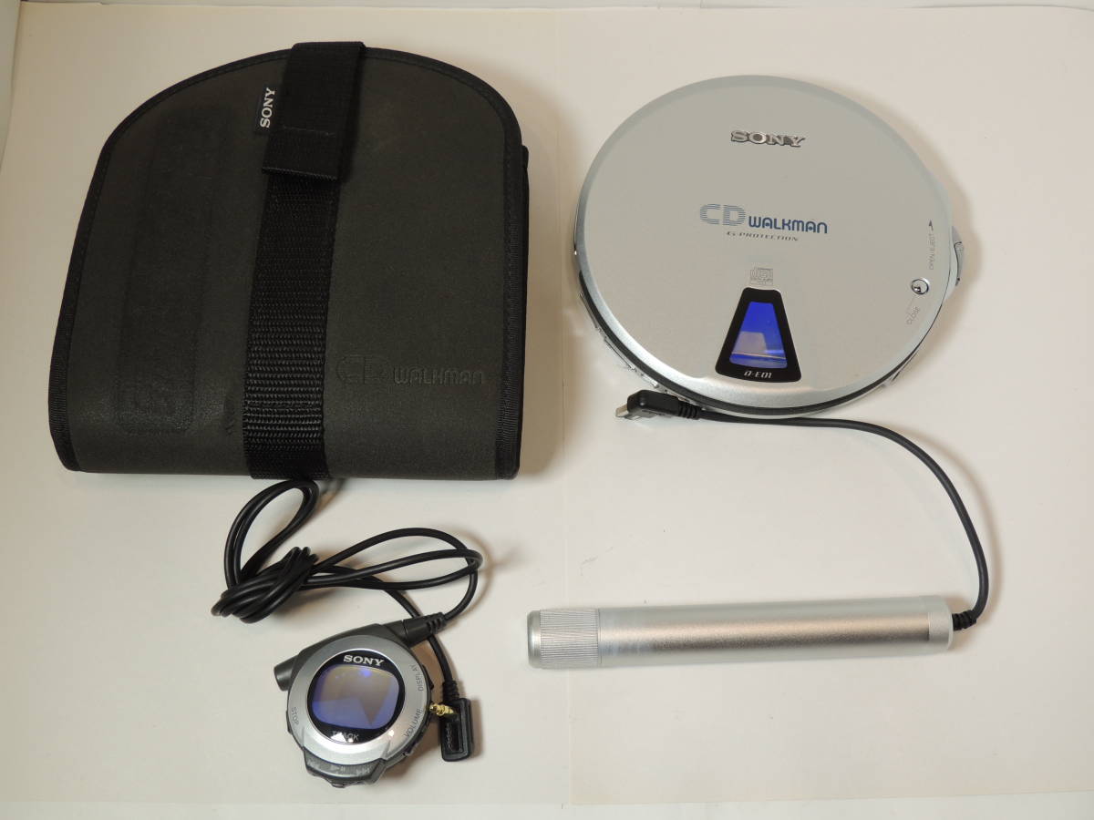 SONY ソニー CD WALKMAN D-E01 ポータブル CDプレーヤー シルバー