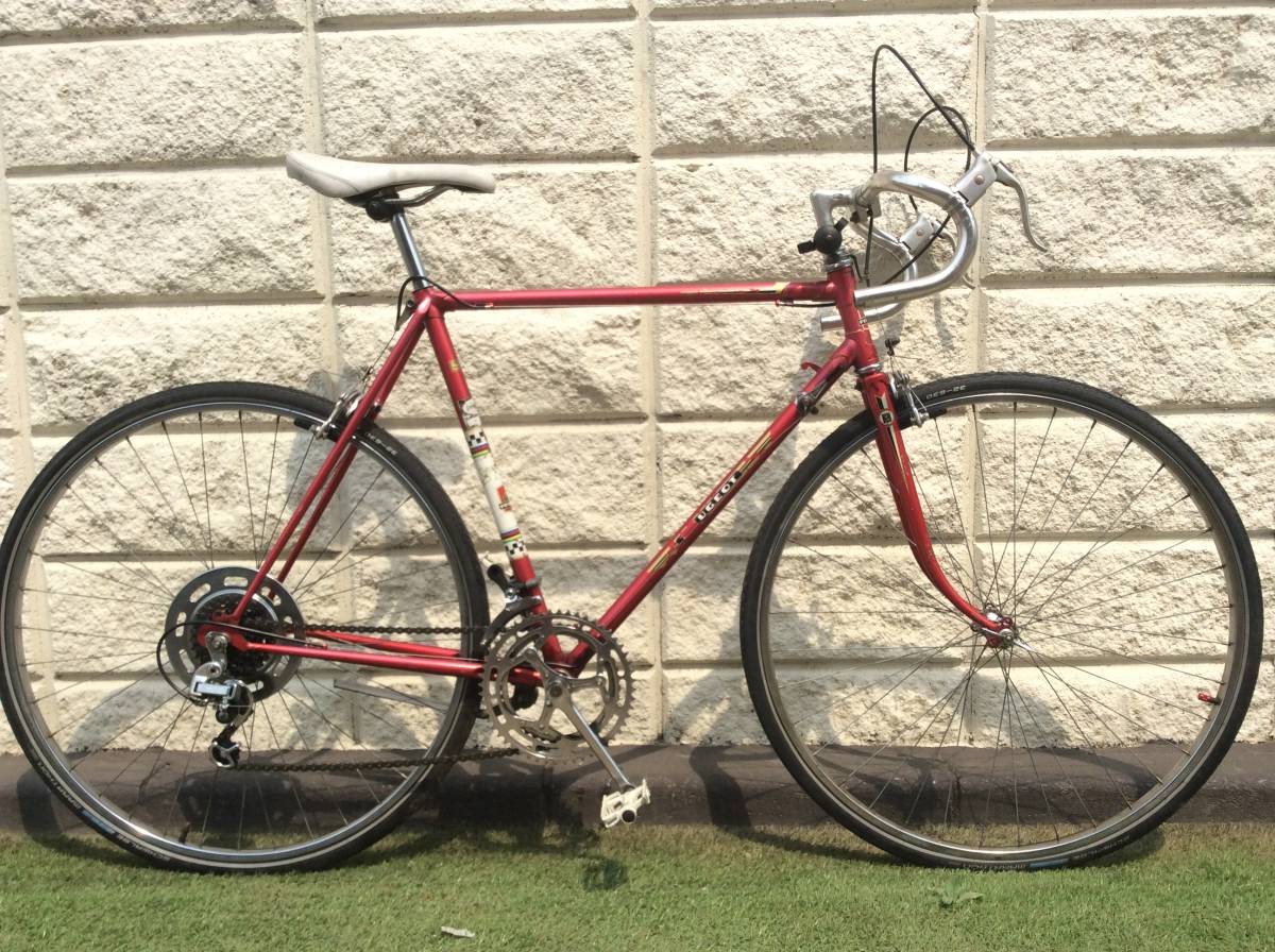 中古品 レトロ ロードバイク プジョー クロモリ製 27インチ 中古 