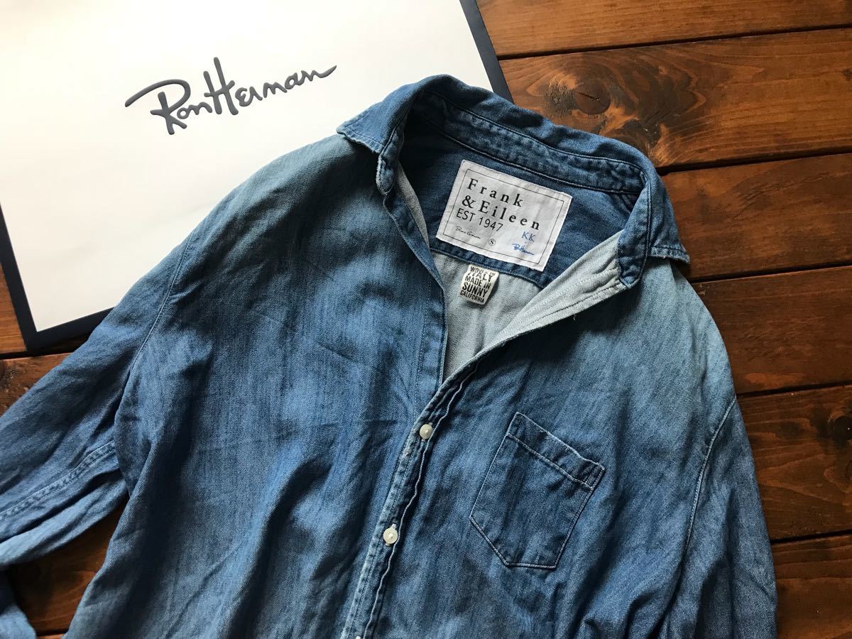 Ron Herman × Frank & Eileen × KK デニム シャツ ロンハーマン 