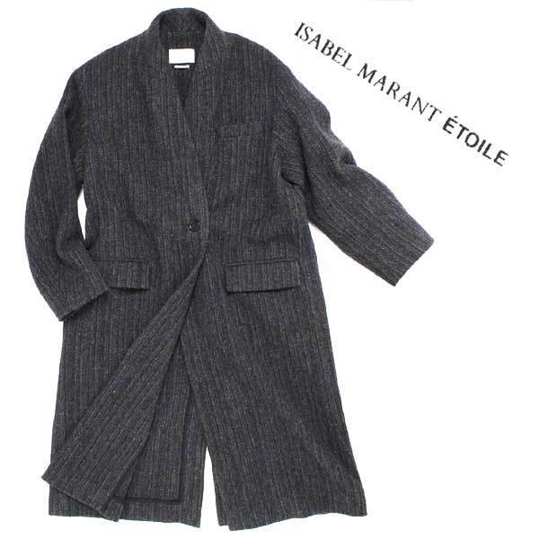 16年物 ISABEL MARANT ETOILE ヘリンボーン ウール コート size36 