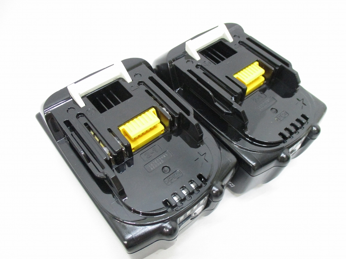 マキタ 18V 6,0Ah BL1860B 純正バッテリー 2個セット 【新品 マキタ 18V 6,0Ah BL1860B 純正バッテリー 2個セット 【新品