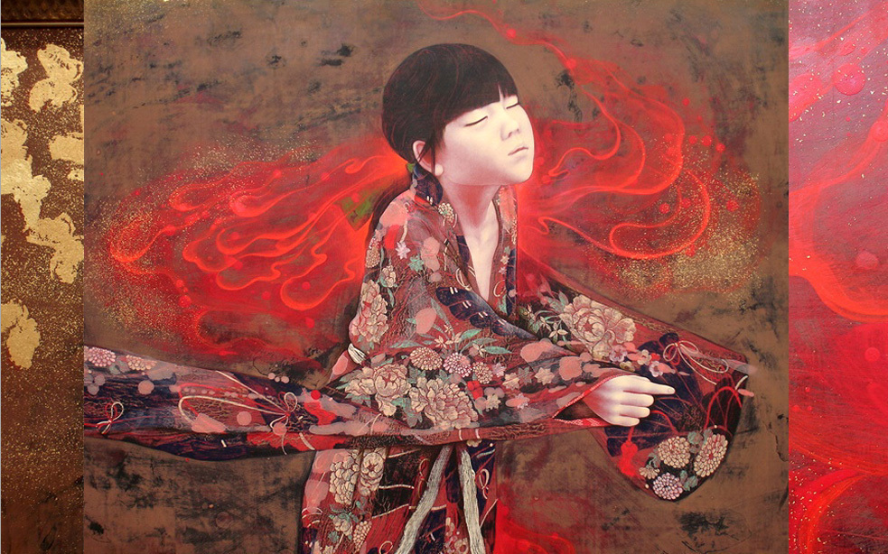 真作保証】原画 1990年代◆美品希少！智内兄助 蔵 挿絵 No.359「熱く」 蔵「人」 | ｜正光画廊