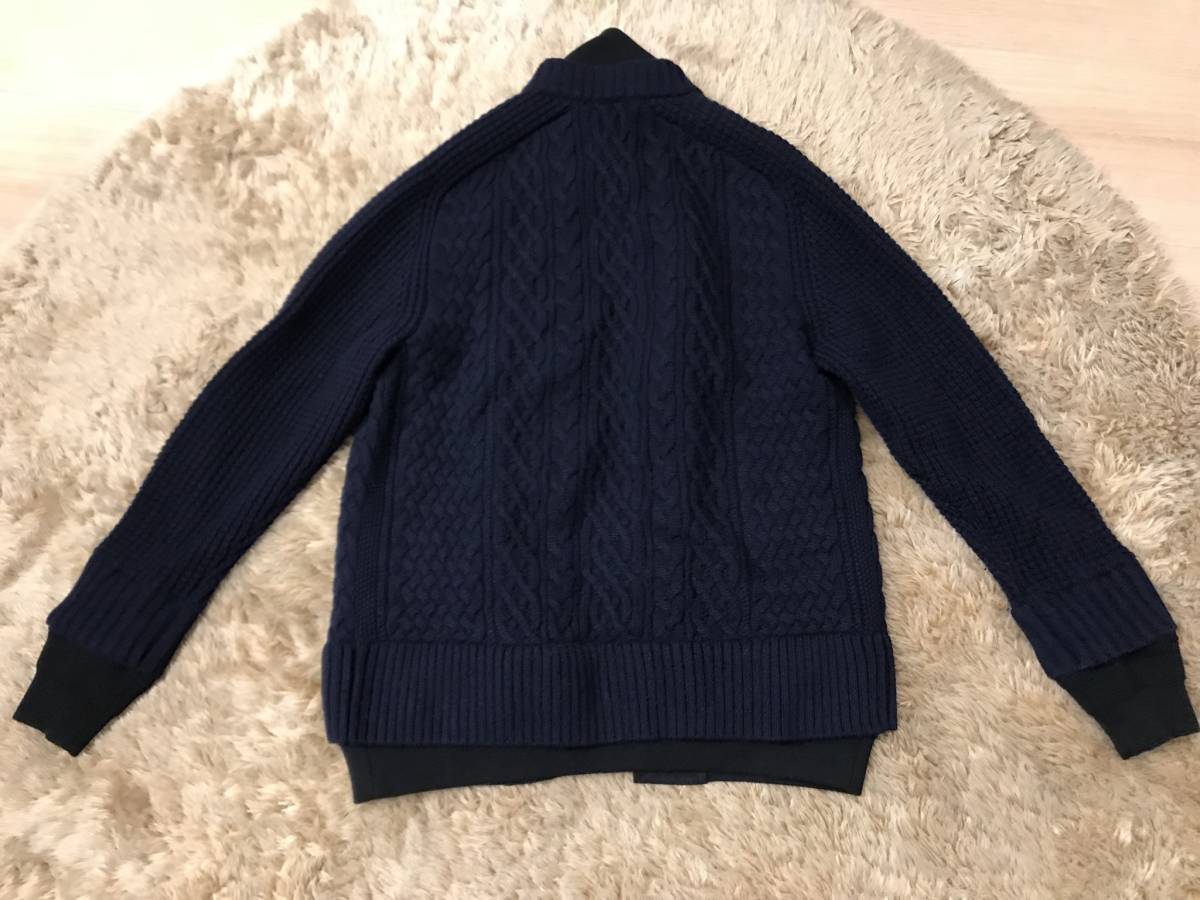 Sacai ニットドッキング ma-1 ニット sacai サカイ MA-1 Wool Knit