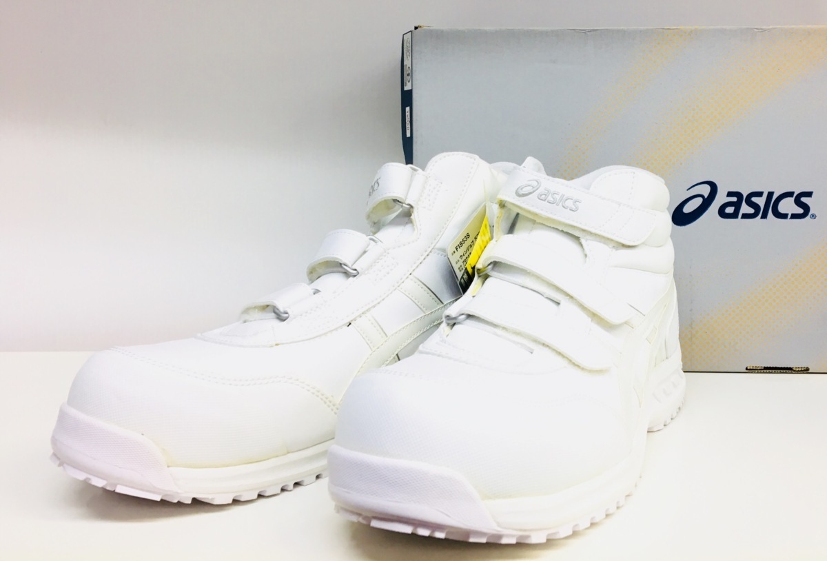 asics アシックス ☆安全靴 FIS53S ウィンジョブ 53S ホワイト