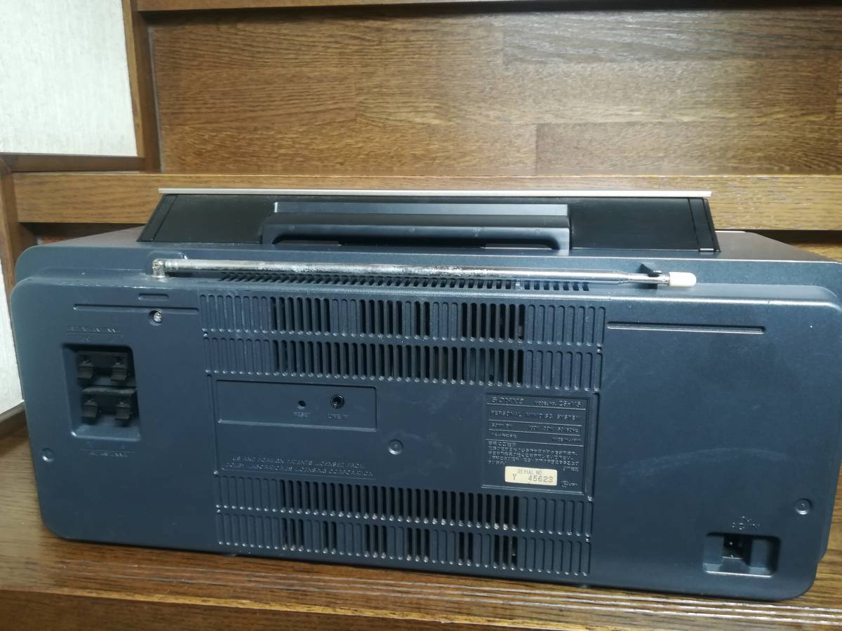 ZS-M5 MDIO SONY 美品・通電確認済SONY CDラジカセ 現状品ジャンク ソニー