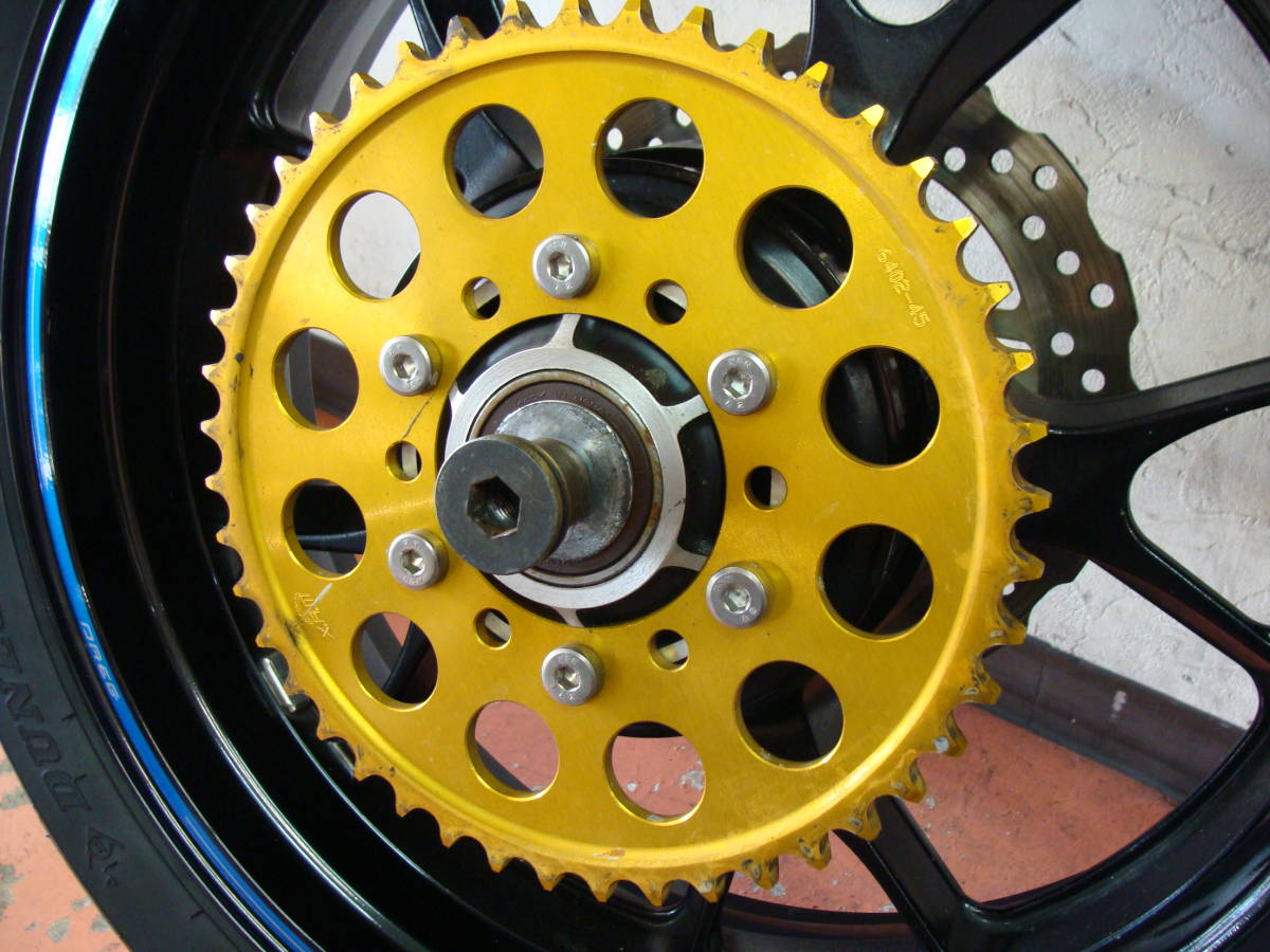 GPZ900R ニンジャ用 ダエグ流用ワイドホイールキット ZRX1200 DAEG