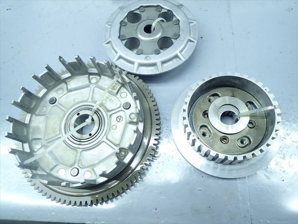 εG14-389 カワサキ ZXR400 ZX400H 走行距離29611㌔ エンジン クラッチ