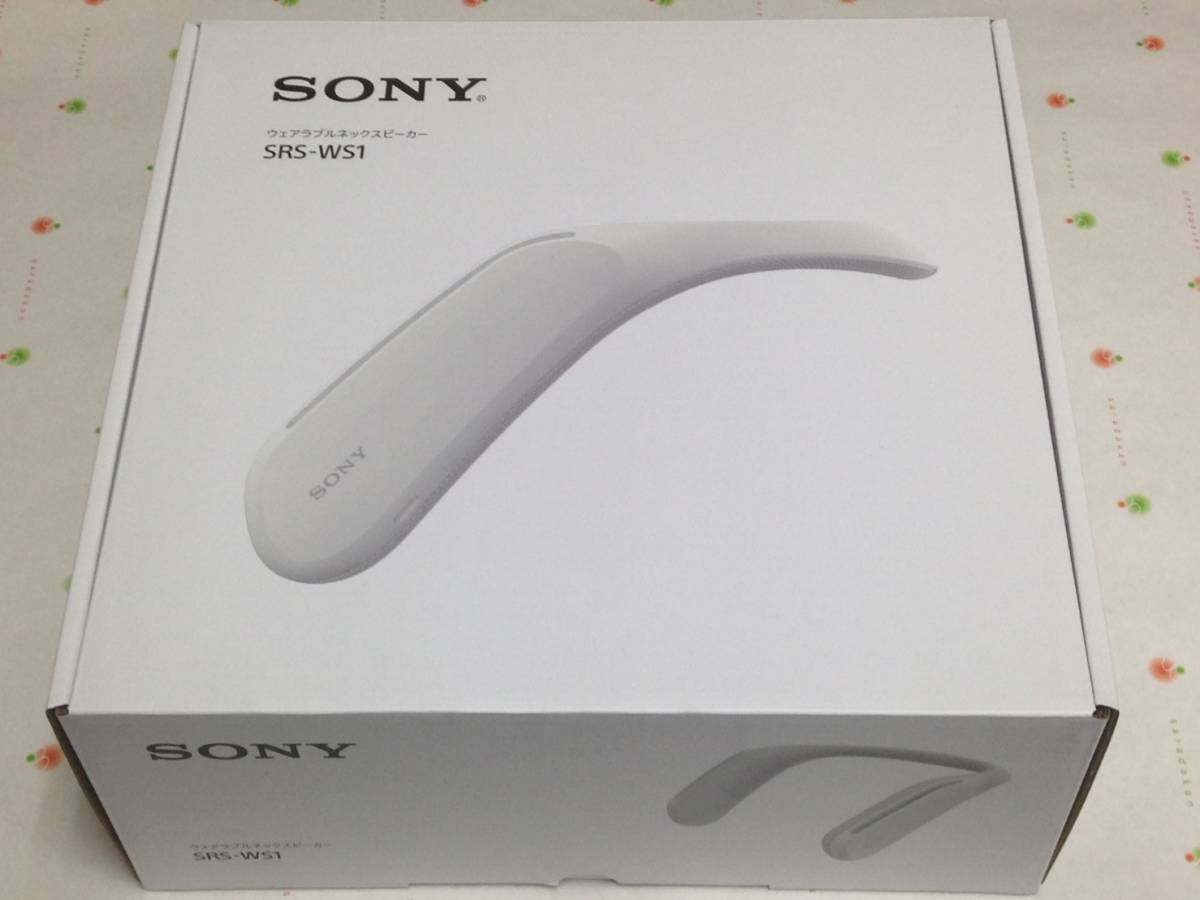 中古 SONY SRS-WS1 ウェアラブルネックスピーカー ソニー ウェアラブル 
