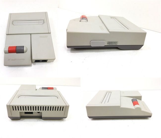 【同梱可】 任天堂/ニンテンドー FAMILY COMPUTER/ファミリーコンピューター 本体・コントローラ×2・取説 ※使用感あり ※1円スタート